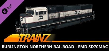 Trainz 2022: Burlington Northern Railroad - EMD SD70MAC