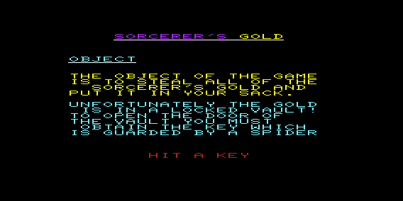 Sorcerer's Gold