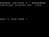 Checkers 2.1