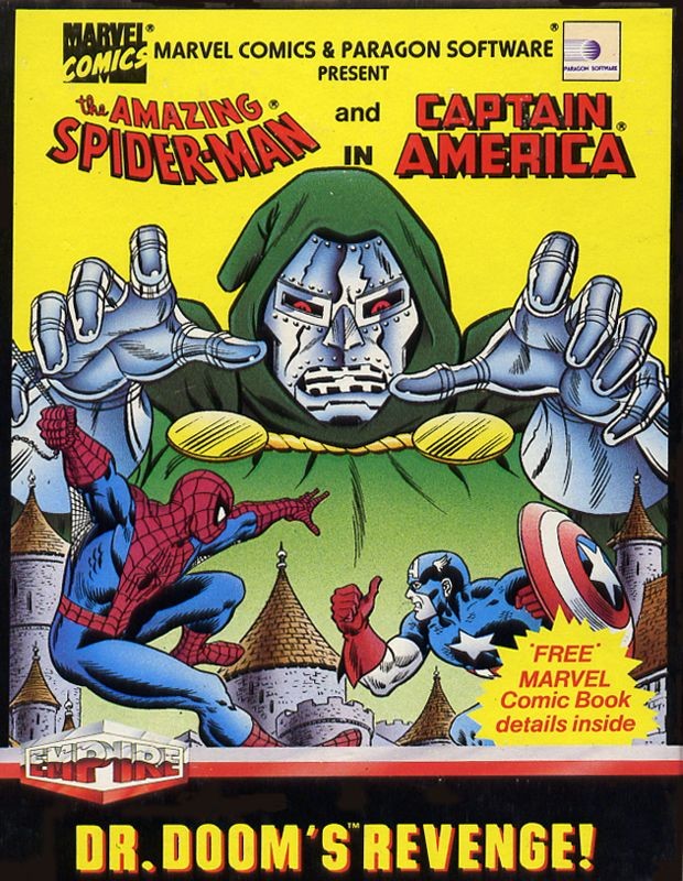 The Amazing Spider-Man and Captain America in Dr. Doom's Revenge!
