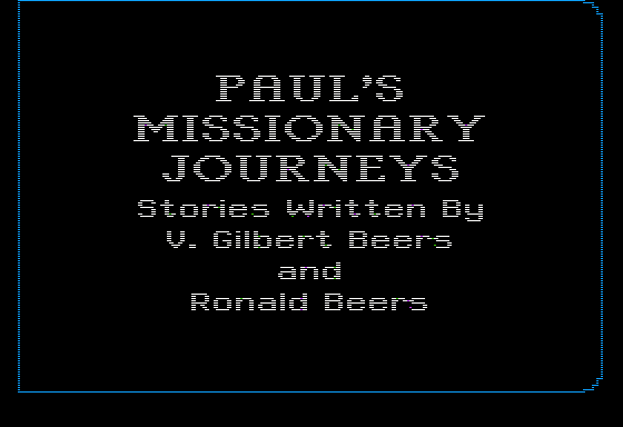 Paul's Missionary Journeys