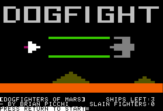 Dogfighters of Mars