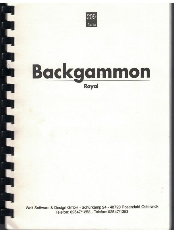 Backgammon Royal