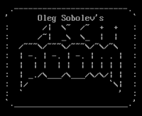 Oleg Sobolev's ASCII Doom