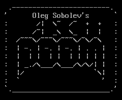 Oleg Sobolev's ASCII Doom