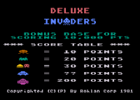 Deluxe Invaders