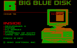 Big Blue Disk #46