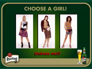Pilsner Urquell: Undress me!!!