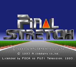 Final Stretch