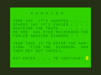 Mansion: Adventure 1