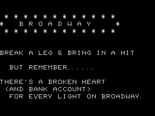 Broadway