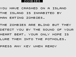 Zombies / Sword of Peace