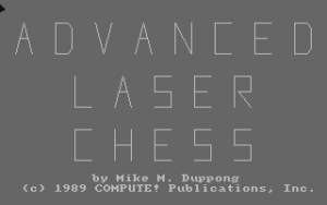 Advanced Laser Chess