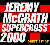 Jeremy McGrath Supercross 2000