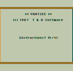 Yahtzee