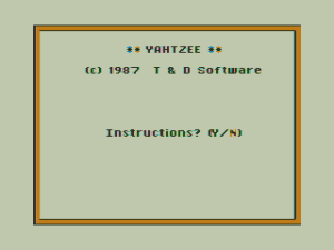Yahtzee