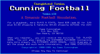 Cunning Football