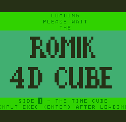 4D Romik Cube