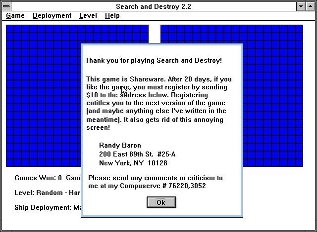 Search and Destroy