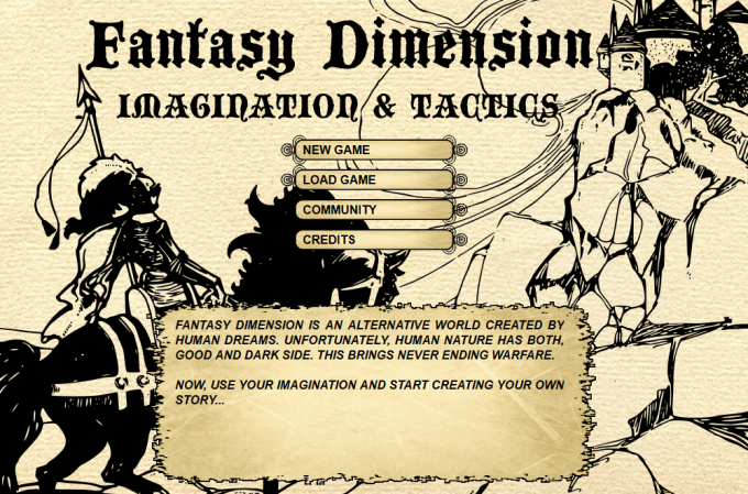 Fantasy Dimension: Imagination & Tactics