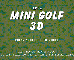 AM's Mini Golf 3D
