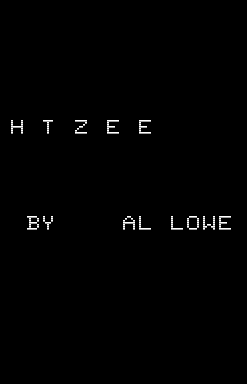 Yahtzee