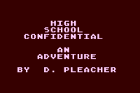 High School Confidential