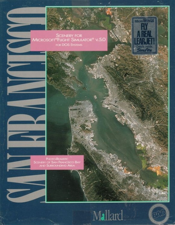 San Francisco: Scenery for Microsoft Flight Simulator v.5.0