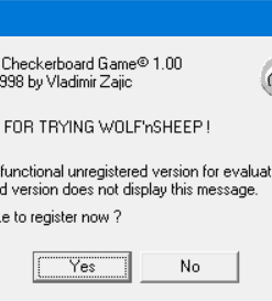 Wolf'nSheep Checkerboard Game