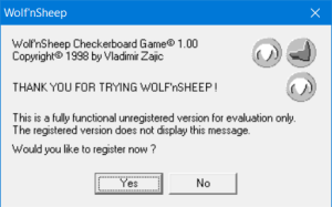Wolf'nSheep Checkerboard Game
