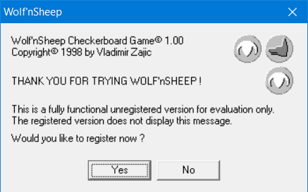 Wolf'nSheep Checkerboard Game