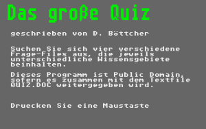 Das große Quiz
