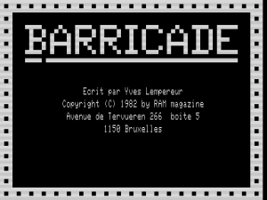 Barricade