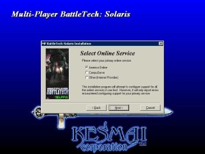 MultiPlayer BattleTech: Solaris