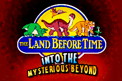 The Land Before Time: Into the Mysterious Beyond