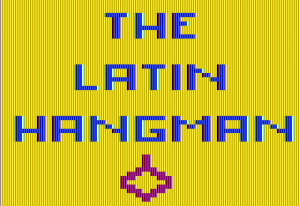 The Latin Hangman
