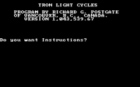 Tron Light Cycles