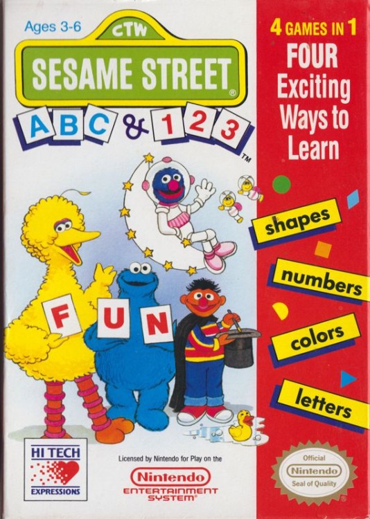 Sesame Street 1 2 3 / Sesame Street A B C