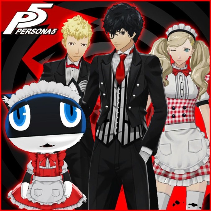 Persona 5: Maid and Butler Costume Set
