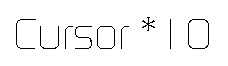 Cursor*10