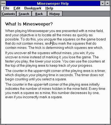 Microsoft Windows 3.1 (included games)