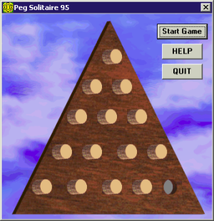 Peg Solitaire 95