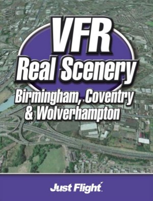 VFR Real Scenery: Birmingham, Coventry & Wolverhampton