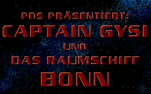 Captain Gysi und das Raumschiff Bonn