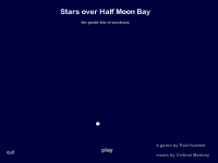 Stars over Half Moon Bay