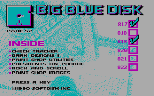 Big Blue Disk #52