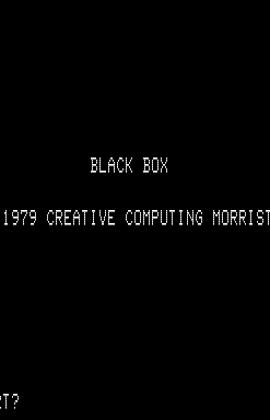 Black Box