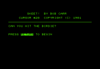 Skeet!
