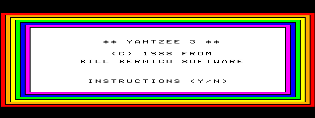 Yahtzee 3