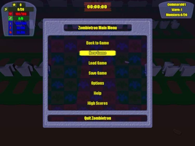 Zombietron 1 - Cemetery Guy